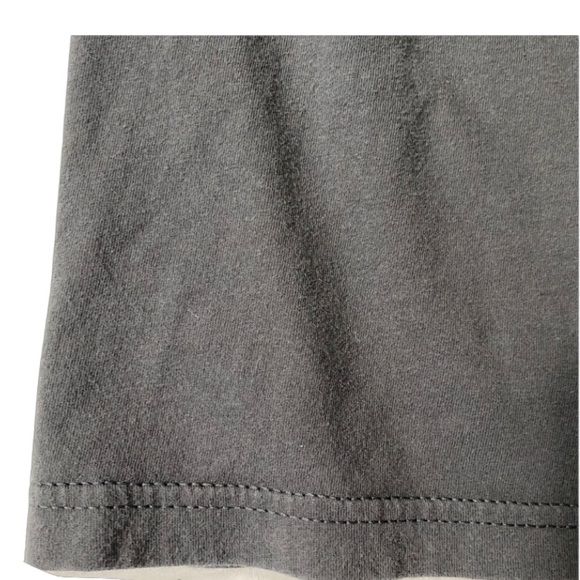 Monday Grumpy Hedgehog with Coffee graphic t-shirt 100% Cotton, Soft Gray - Picture 4 of 11